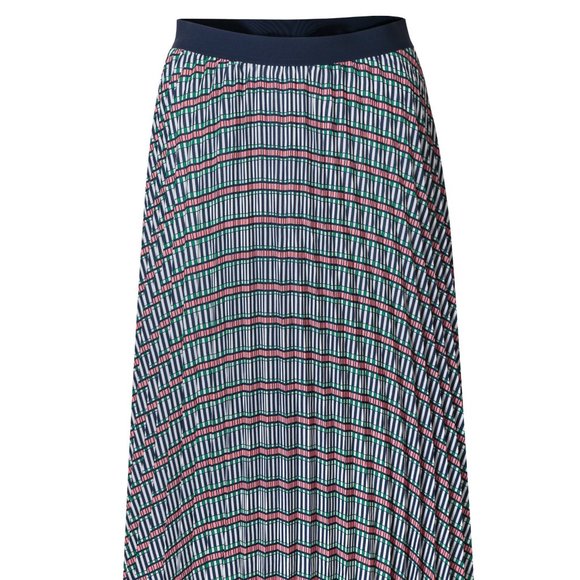 Oliver Bonas Explore Abstract Print Midi Skirt - Picture 7 of 14